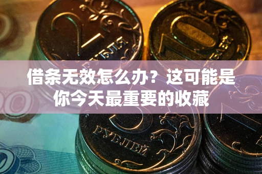 北京借条无效怎么办？这可能是你今天最重要的收藏