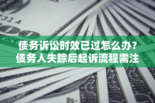 北京债务诉讼时效已过怎么办？债务人失踪后起诉流程需注意什么？