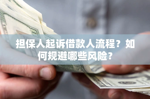 北京担保人起诉借款人流程？如何规避哪些风险？
