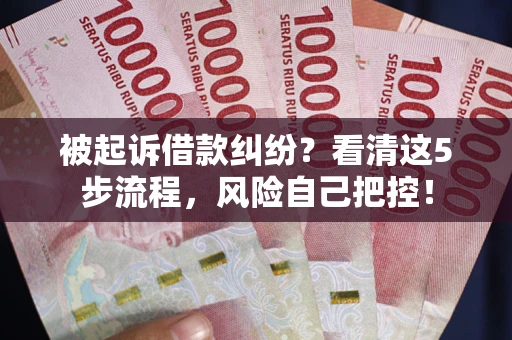 北京被起诉借款纠纷？看清这5步流程，风险自己把控！