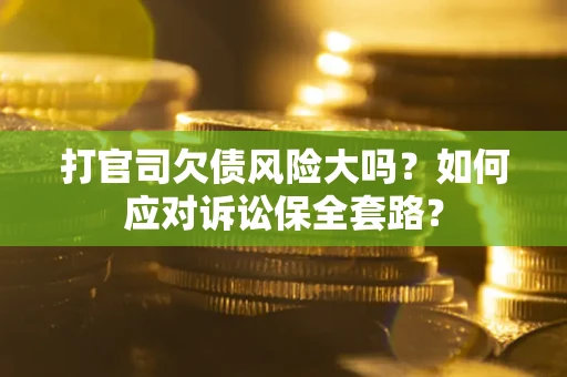 北京打官司欠债风险大吗？如何应对诉讼保全套路？
